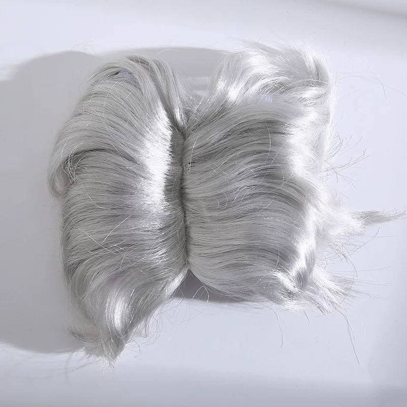 Pet Wig - Chic Gray Short Hair Wig for Cats and Dogs